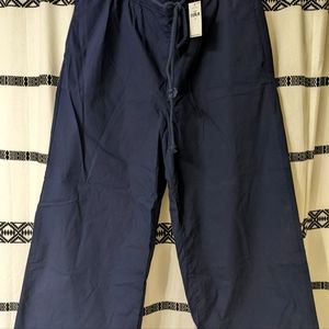 Banana republic wide leg crop pant